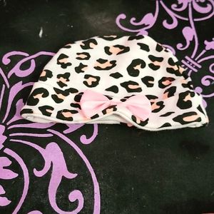 cheetah print hat